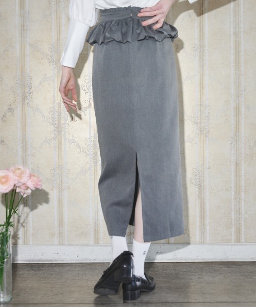 MIRO AMURETTE（ミロアミュレット）の「grise pencil skirt/ペンシルスカート（スカート・レディース・グレー・SMALL/MEDIUM）」の20枚目の写真