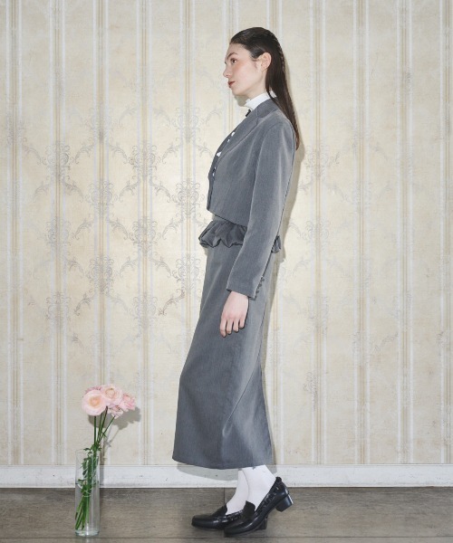 MIRO AMURETTE（ミロアミュレット）の「grise pencil skirt/ペンシルスカート（スカート・レディース・グレー・SMALL/MEDIUM）」の14枚目の写真