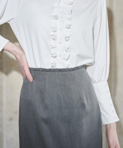 MIRO AMURETTE（ミロアミュレット）の「grise pencil skirt/ペンシルスカート（スカート・レディース・グレー・SMALL/MEDIUM）」の13枚目の写真