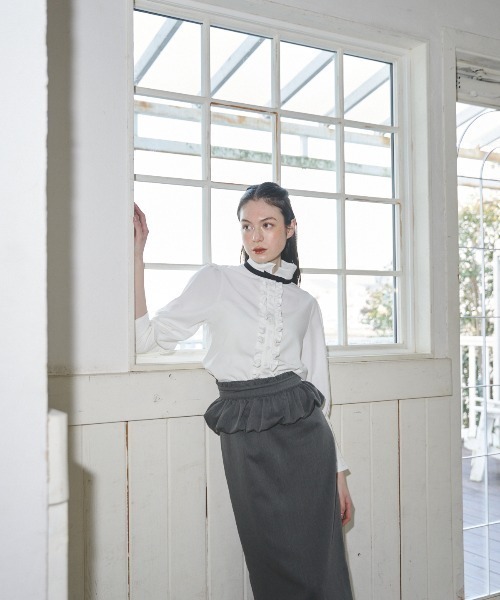 MIRO AMURETTE（ミロアミュレット）の「grise pencil skirt/ペンシルスカート（スカート・レディース・グレー・SMALL/MEDIUM）」の21枚目の写真