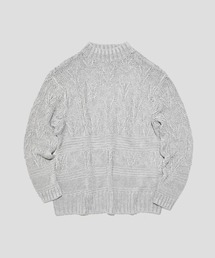 【th product/ ティーエイチプロダクト】Linen fisherman Knit/リネンフィッシャーマンニット