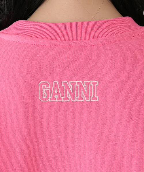 セール】【GANNI / ガニー】Puff Sleeve Sweatshirt（スウェット）｜U