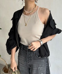 DouDou | 【WEB限定】カップ付アメスリ(タンクトップ)