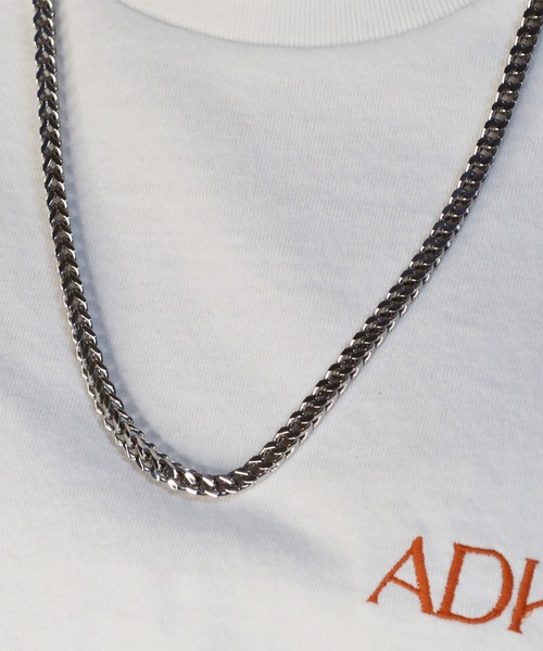 BROTHERHOOD（ブラザーフッド）の「【BROTHERHOOD】ハードテトラヒードンネックレス「サージカルステンレス」（ネックレス・メンズ・シルバー・FREE）」の4枚目の写真