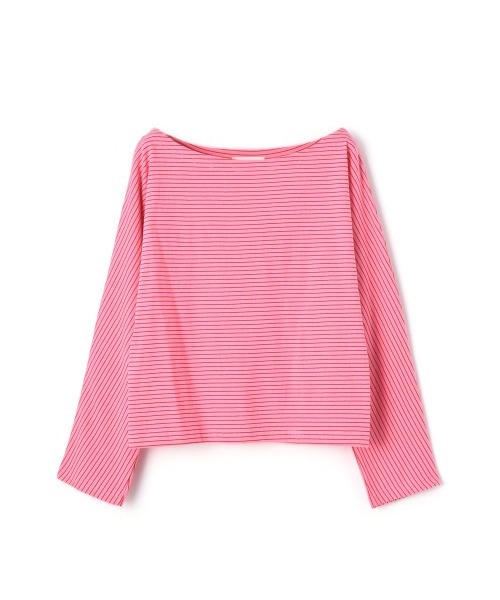 marjour(マージュール)の「SEAMLESS BORDER TEE(Tシャツ/カットソー・レディース・ピンク・M)」の15枚目の写真