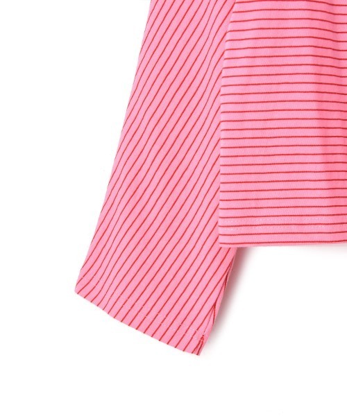 marjour(マージュール)の「SEAMLESS BORDER TEE(Tシャツ/カットソー・レディース・ピンク・M)」の18枚目の写真