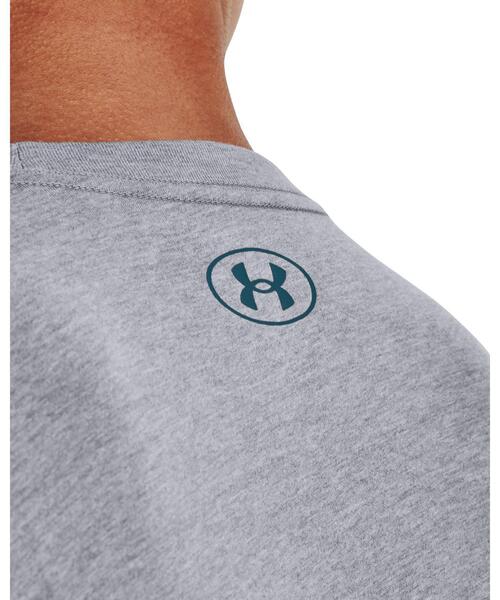 UNDER ARMOUR(アンダーアーマー)の「UAショートスリーブTシャツ 〈マウンテンシー〉(ライフスタイル/メンズ)(Tシャツ/カットソー・メンズ・グレー・XXL/S/XL/3XL/M/L)」の3枚目の写真