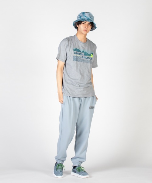 UNDER ARMOUR(アンダーアーマー)の「UAショートスリーブTシャツ 〈マウンテンシー〉(ライフスタイル/メンズ)(Tシャツ/カットソー・メンズ・グレー・XXL/S/XL/3XL/M/L)」の7枚目の写真