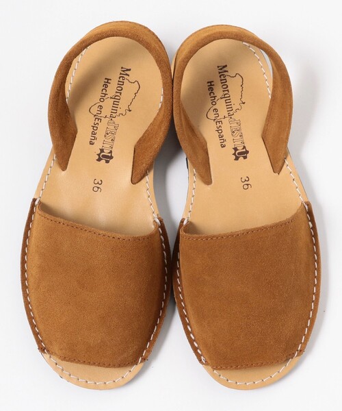fennica（フェニカ）の「Menorquina / SUEDE SANDALS スウェードサンダル（サンダル・レディース・ネイビー/ブラウン/オリーブ・35/36/37）」の7枚目の写真