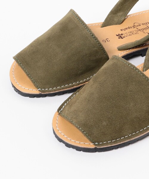 fennica（フェニカ）の「Menorquina / SUEDE SANDALS スウェードサンダル（サンダル・レディース・ネイビー/ブラウン/オリーブ・35/36/37）」の10枚目の写真