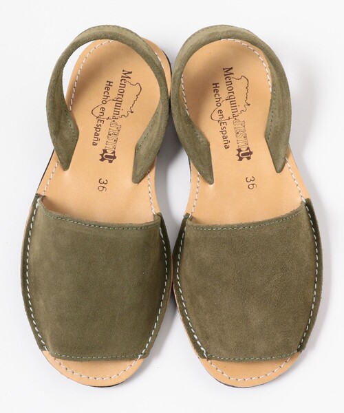 fennica（フェニカ）の「Menorquina / SUEDE SANDALS スウェードサンダル（サンダル・レディース・ネイビー/ブラウン/オリーブ・35/36/37）」の13枚目の写真