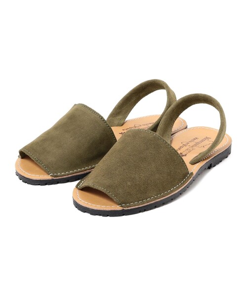 fennica（フェニカ）の「Menorquina / SUEDE SANDALS スウェードサンダル（サンダル・レディース・ネイビー/ブラウン/オリーブ・35/36/37）」の15枚目の写真