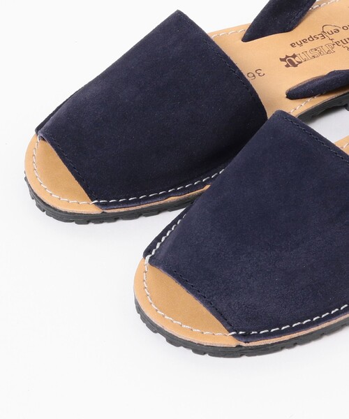 fennica（フェニカ）の「Menorquina / SUEDE SANDALS スウェードサンダル（サンダル・レディース・ネイビー/ブラウン/オリーブ・35/36/37）」の16枚目の写真