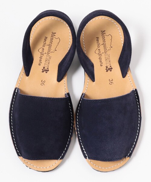 fennica（フェニカ）の「Menorquina / SUEDE SANDALS スウェードサンダル（サンダル・レディース・ネイビー/ブラウン/オリーブ・35/36/37）」の19枚目の写真