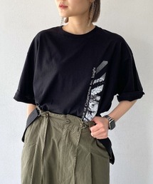 PAGEBOY | モノクロアートT(Tシャツ/カットソー)