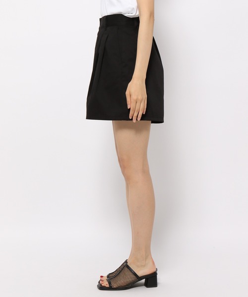 PAGEBOY（ページボーイ）の「チノタックショートパンツ（チノパンツ・レディース・ブラック/ベージュ・FREE）」の9枚目の写真