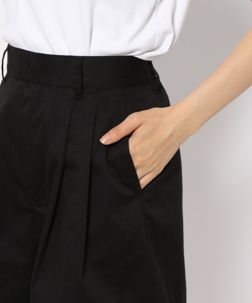 PAGEBOY（ページボーイ）の「チノタックショートパンツ（チノパンツ・レディース・ブラック/ベージュ・FREE）」の13枚目の写真