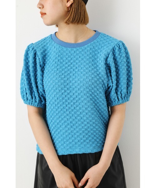 RODEO CROWNS WIDE BOWL(ロデオクラウンズワイドボウル)の「ポップコーントップス(その他トップス・レディース・ブルー/オフホワイト/ライトイエロー/ブラック・FREE)」の1枚目の写真