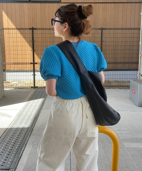 RODEO CROWNS WIDE BOWL(ロデオクラウンズワイドボウル)の「ポップコーントップス(その他トップス・レディース・ブルー/オフホワイト/ライトイエロー/ブラック・FREE)」の9枚目の写真