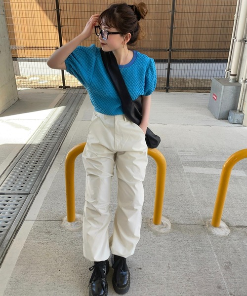 RODEO CROWNS WIDE BOWL(ロデオクラウンズワイドボウル)の「ポップコーントップス(その他トップス・レディース・ブルー/オフホワイト/ライトイエロー/ブラック・FREE)」の11枚目の写真