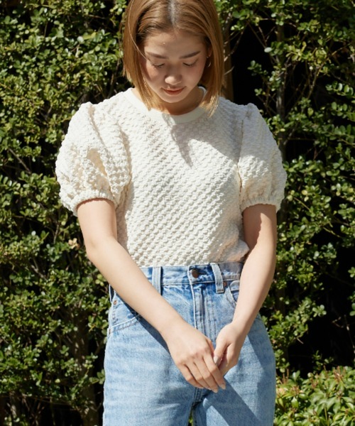 RODEO CROWNS WIDE BOWL(ロデオクラウンズワイドボウル)の「ポップコーントップス(その他トップス・レディース・ブルー/オフホワイト/ライトイエロー/ブラック・FREE)」の12枚目の写真