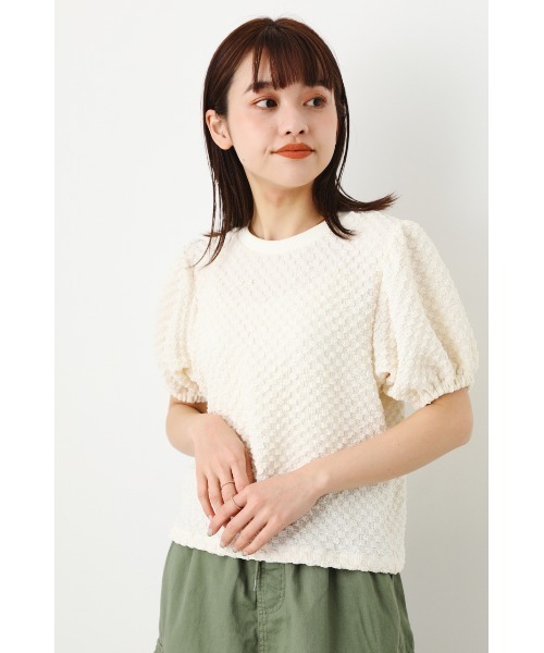 RODEO CROWNS WIDE BOWL(ロデオクラウンズワイドボウル)の「ポップコーントップス(その他トップス・レディース・ブルー/オフホワイト/ライトイエロー/ブラック・FREE)」の8枚目の写真