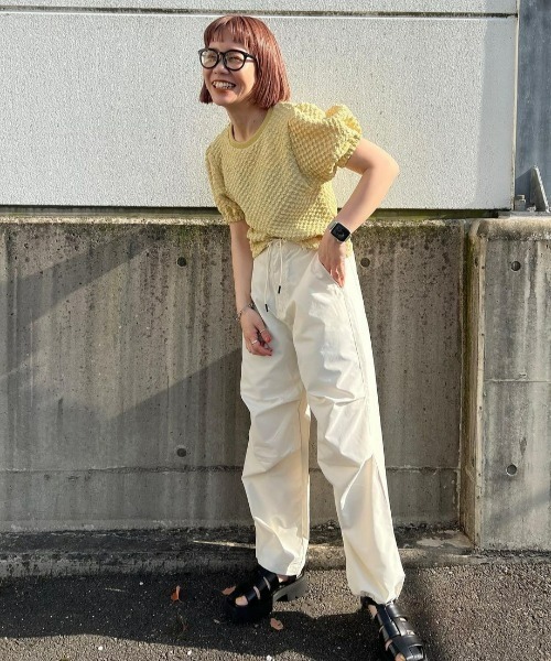 RODEO CROWNS WIDE BOWL(ロデオクラウンズワイドボウル)の「ポップコーントップス(その他トップス・レディース・ブルー/オフホワイト/ライトイエロー/ブラック・FREE)」の17枚目の写真