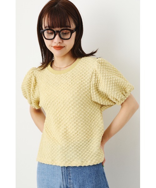 RODEO CROWNS WIDE BOWL(ロデオクラウンズワイドボウル)の「ポップコーントップス(その他トップス・レディース・ブルー/オフホワイト/ライトイエロー/ブラック・FREE)」の6枚目の写真