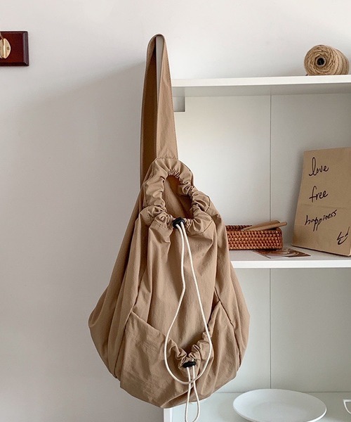 ROOPTOKYO（ループトウキョウ）の「▲shoulder bag/ショルダーバック バックパック ワンショルダーバッグ（ショルダーバッグ・レディース・オフホワイト/ベージュ/ブラック・FREE）」の14枚目の写真