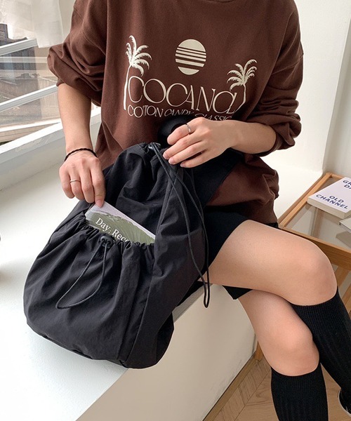 ROOPTOKYO（ループトウキョウ）の「▲shoulder bag/ショルダーバック バックパック ワンショルダーバッグ（ショルダーバッグ・レディース・オフホワイト/ベージュ/ブラック・FREE）」の7枚目の写真