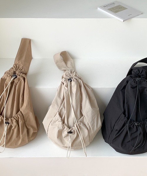 ROOPTOKYO（ループトウキョウ）の「▲shoulder bag/ショルダーバック バックパック ワンショルダーバッグ（ショルダーバッグ・レディース・オフホワイト/ベージュ/ブラック・FREE）」の15枚目の写真