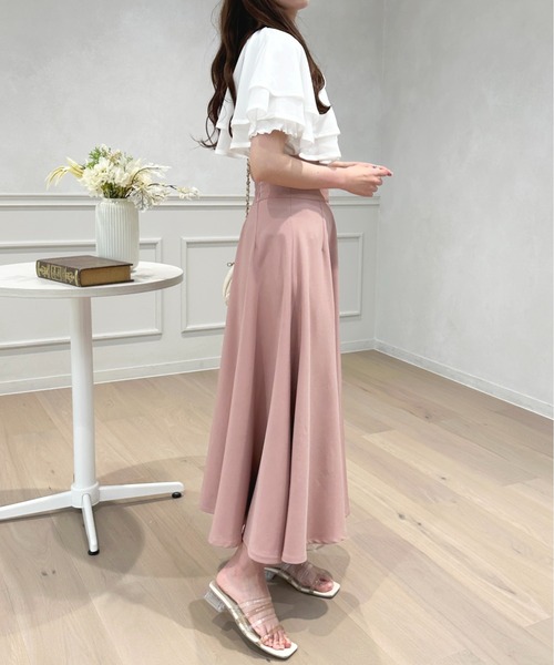 apres jour(アプレジュール)の「ケープ襟+トップスSET 【ZOZOTOWN限定アイテム】(Tシャツ/カットソー・レディース・オフホワイト/ネイビー/ピンクベージュ・フリー/X-LARGE)」の11枚目の写真