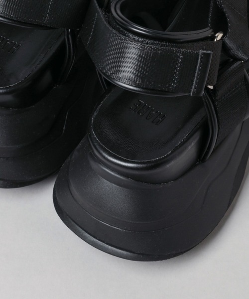 HARE（ハレ）の「スニーカーソールサンダル(HARE)（サンダル・レディース・ホワイト/ブラック・MEDIUM/LARGE）」の11枚目の写真