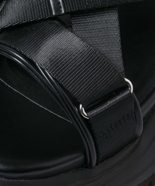 HARE（ハレ）の「スニーカーソールサンダル(HARE)（サンダル・レディース・ホワイト/ブラック・MEDIUM/LARGE）」の8枚目の写真