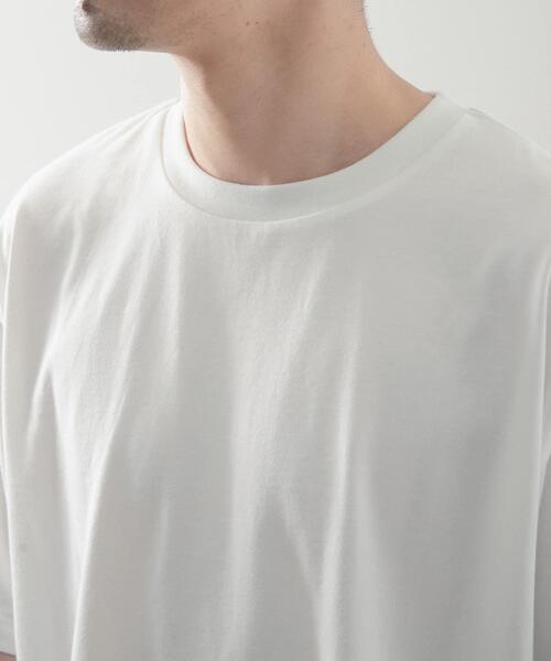 ITEMS URBANRESEARCH(アイテムズ アーバンリサーチ)の「USAコットン オーバーサイズTシャツ(Tシャツ/カットソー・メンズ・ブラック/グリーン/イエロー/オフホワイト/ブルー・LARGE/MEDIUM)」の13枚目の写真