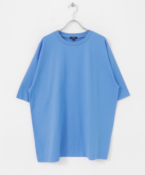 ITEMS URBANRESEARCH(アイテムズ アーバンリサーチ)の「USAコットン オーバーサイズTシャツ(Tシャツ/カットソー・メンズ・ブラック/グリーン/イエロー/オフホワイト/ブルー・LARGE/MEDIUM)」の11枚目の写真