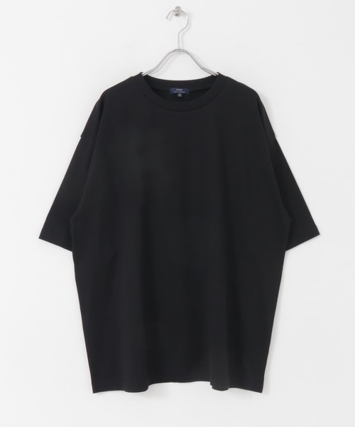 ITEMS URBANRESEARCH(アイテムズ アーバンリサーチ)の「USAコットン オーバーサイズTシャツ(Tシャツ/カットソー・メンズ・ブラック/グリーン/イエロー/オフホワイト/ブルー・LARGE/MEDIUM)」の10枚目の写真