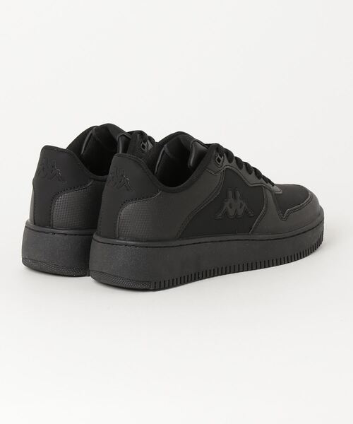 Kappa（カッパ）の「Kappa(カッパ)LOGO MASERTA/スニーカー/ロゴ/フラット/ローカット（スニーカー・メンズ・ブラック/ホワイト×イエロー/ホワイト×グリーン・23/24/25/26/27/28）」の5枚目の写真