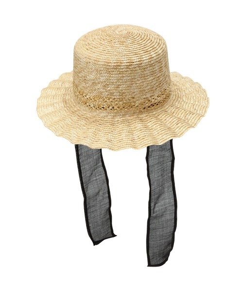 FREE'S MART（フリーズマート）の「◆ウェーブカンカン帽（ハット・レディース・ベージュ・ﾌﾘ-）」の14枚目の写真