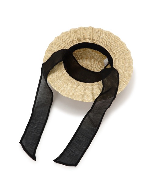 FREE'S MART（フリーズマート）の「◆ウェーブカンカン帽（ハット・レディース・ベージュ・ﾌﾘ-）」の18枚目の写真