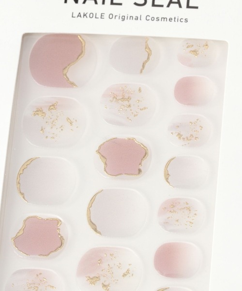 LAKOLE（ラコレ）の「ジェルシール-013 / 198840（ネイルシール/ネイルチップ・レディース・ピンク・FREE）」の2枚目の写真