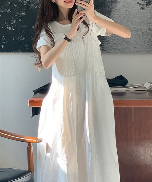 FREE STYLISTS(フリー スタイリスト)の「YUGA_YGMC ティアード キャミソールワンピース(ワンピース・レディース・ブラック/ホワイト・S/L/XL/M)」の13枚目の写真