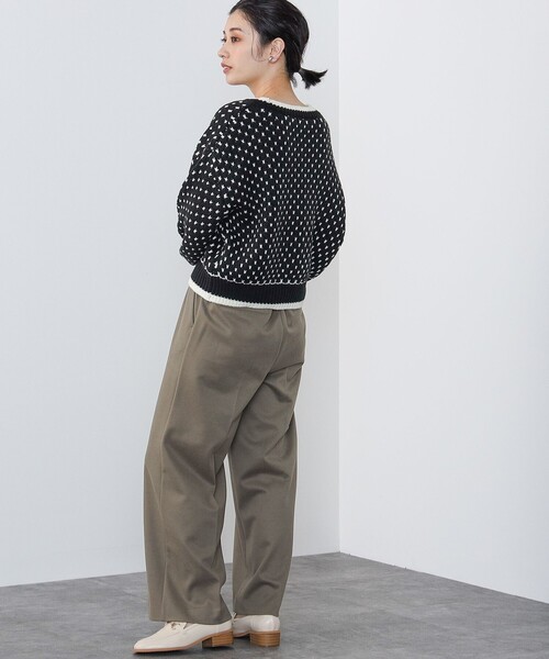 BEAMS HEART(ビームスハート)の「ジャージー ワイドパンツ(その他パンツ・レディース・ブルー系その他/ブラック/カーキ/チャコールグレー・SMALL/MEDIUM)」の14枚目の写真