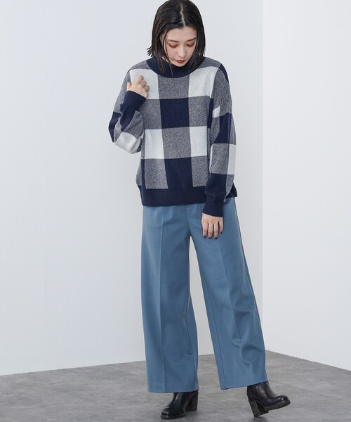 BEAMS HEART(ビームスハート)の「ジャージー ワイドパンツ(その他パンツ・レディース・ブルー系その他/ブラック/カーキ/チャコールグレー・SMALL/MEDIUM)」の19枚目の写真