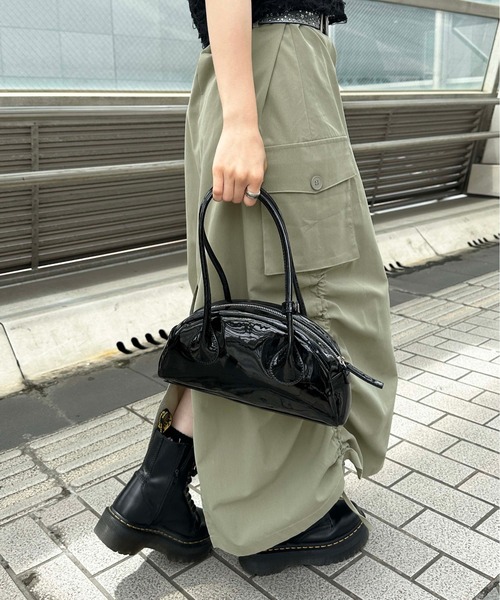 sedacle（セダクル）の「【SDG】enamel bag（ハンドバッグ・レディース・ブラック/ブラウン/オフホワイト・FREE）」の12枚目の写真