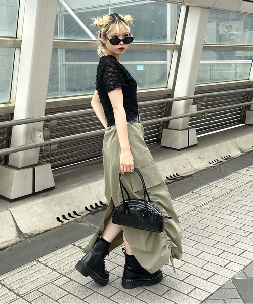 sedacle（セダクル）の「【SDG】enamel bag（ハンドバッグ・レディース・ブラック/ブラウン/オフホワイト・FREE）」の20枚目の写真