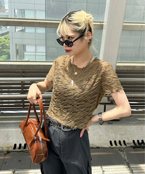 sedacle（セダクル）の「【SDG】enamel bag（ハンドバッグ・レディース・ブラック/ブラウン/オフホワイト・FREE）」の16枚目の写真