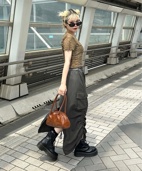 sedacle（セダクル）の「【SDG】enamel bag（ハンドバッグ・レディース・ブラック/ブラウン/オフホワイト・FREE）」の13枚目の写真