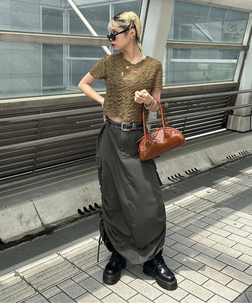 sedacle（セダクル）の「【SDG】enamel bag（ハンドバッグ・レディース・ブラック/ブラウン/オフホワイト・FREE）」の9枚目の写真