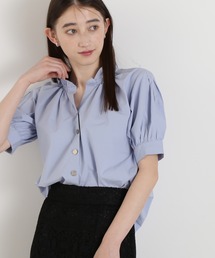 N.(N. Natural Beauty Basic) | ◆スキッパーフリルネックブラウス(シャツ/ブラウス)